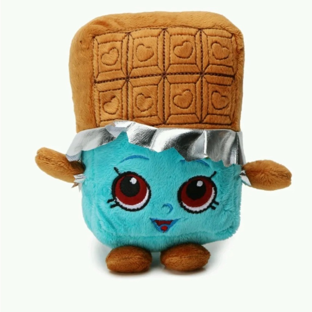Season 1 Rare Shopkins Cheeky Chocolate Character Kids Plush Ages 3" 5.5" NEW!